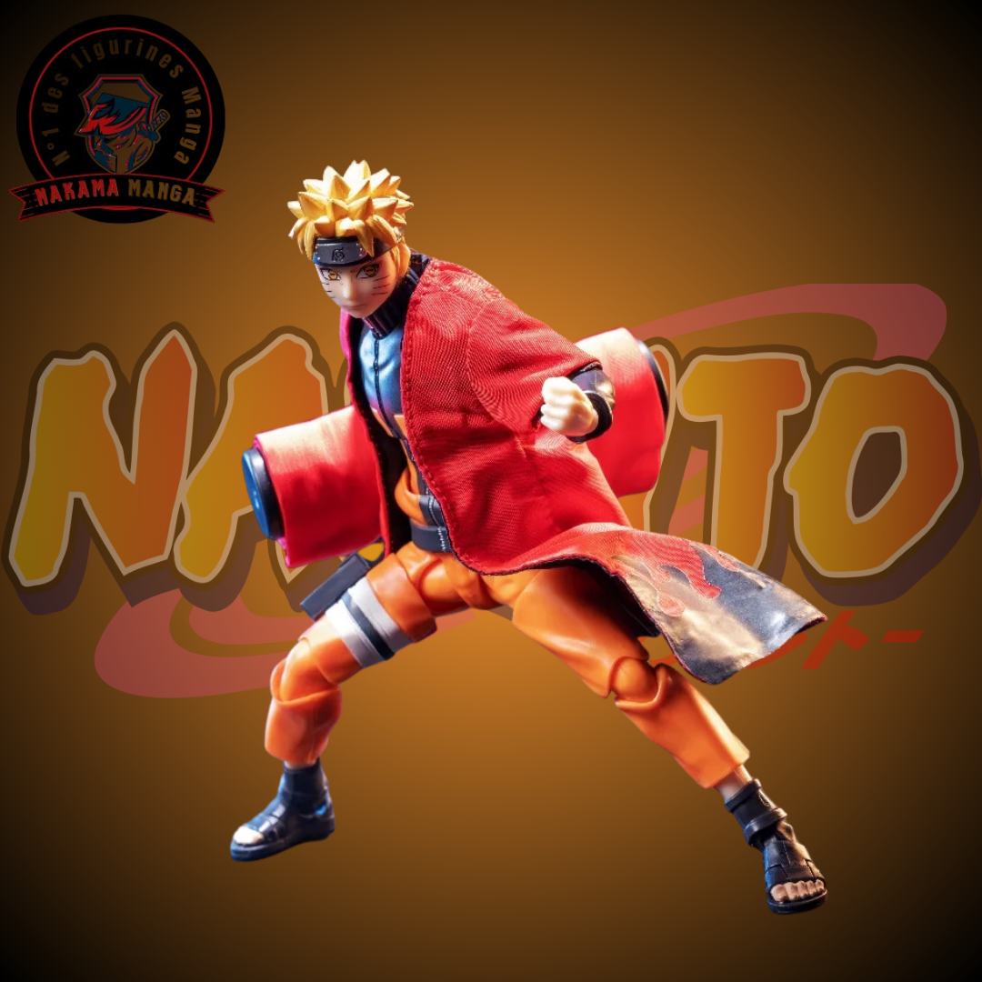 Figurine Naruto Shippuden -  Naruti Uzumaki Ermite Articulé