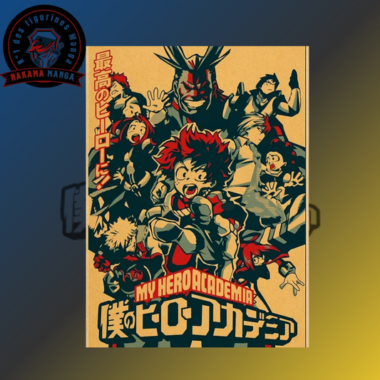 Affiche My Hero Academia - All Stars