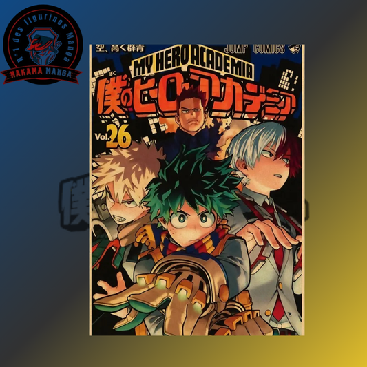 Affiche My Hero Academia - Izuku Midoriya & Co