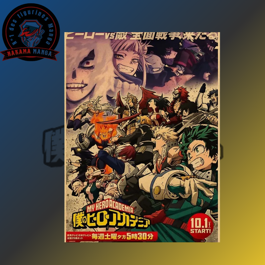 Affiche My Hero Academia - All Stars
