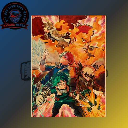 Affiche My Hero Academia - All Stars Heros