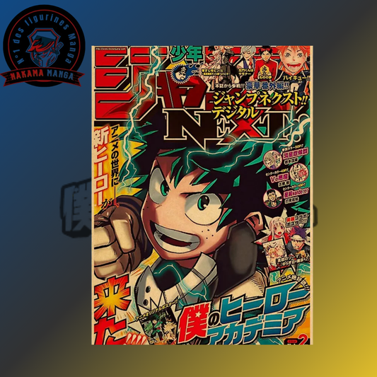 Affiche My Hero Academia – Izuku Midoriya alias Deku