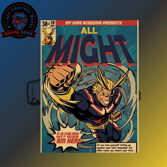 Affiche My Hero Academia - All Might